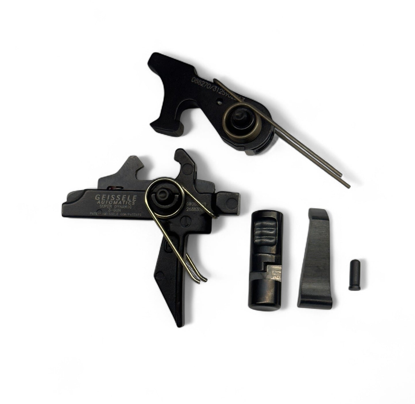 Premium Super Safety Kit, Super Safe Geissele SD-3G Trigger kit. Pre-cut Geissele Trigger for Super Safety. Super Safety Compatible Geissele trigger.