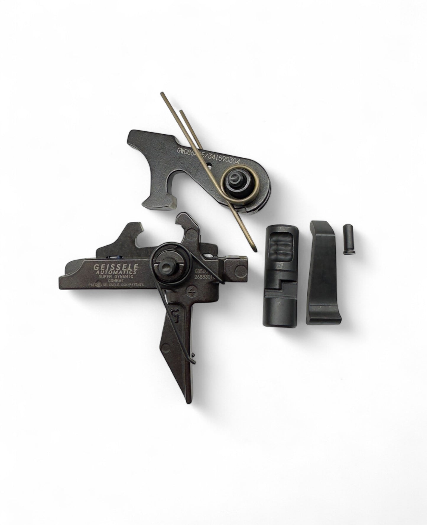 Super Safety Premium Super Safety Kit, Geissele SD-C Trigger kit. Pre-cut Geissele Trigger for Super Safety. Super Safety Compatible Geissele trigger.