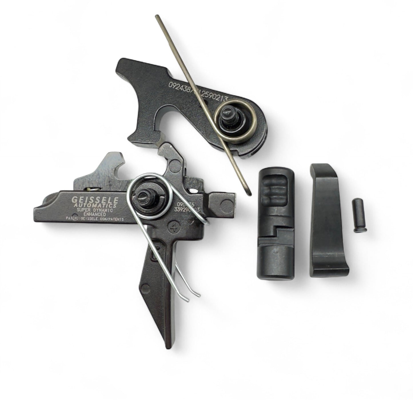 Premium Super Safety Kit, Super Safe Geissele SD-E Trigger kit. Pre-cut Geissele Trigger for Super Safety. Super Safety Compatible Geissele trigger.