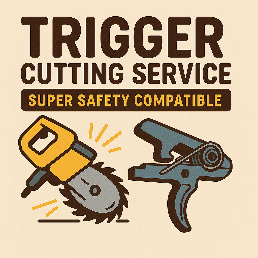 Super Safety Trigger Cutting Service for Geissele SSA, SSA-E, SD-E & More