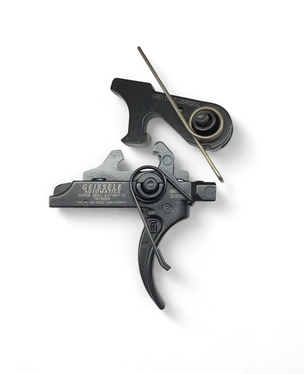 super safe geissele ssa, pre-cut geissele ssa trigger to pair with super safety